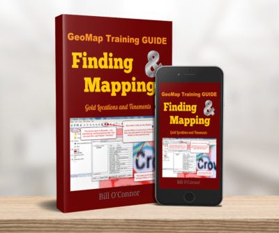 Find and Map Gold Localities using GeoMap