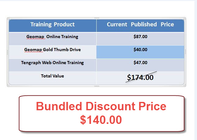 Ongoing Bundled Discount Price GeoMap Training